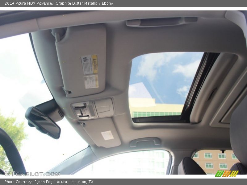 Graphite Luster Metallic / Ebony 2014 Acura MDX Advance