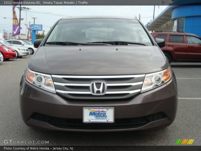 Smoky Topaz Metallic / Truffle 2012 Honda Odyssey EX