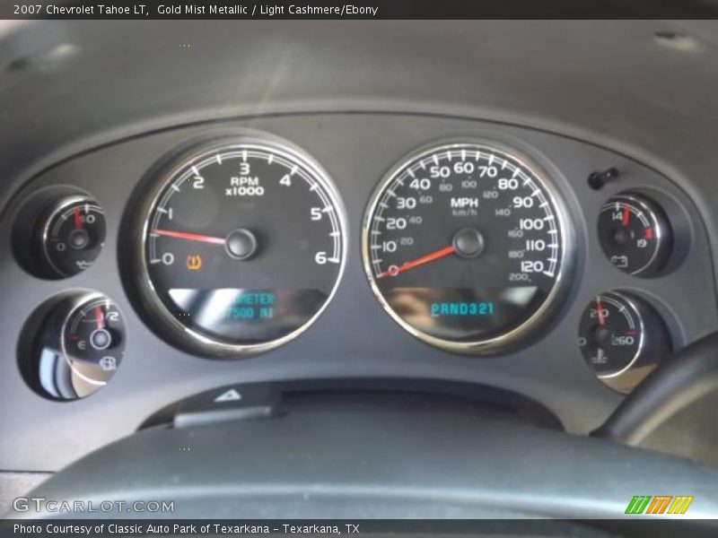 Gold Mist Metallic / Light Cashmere/Ebony 2007 Chevrolet Tahoe LT