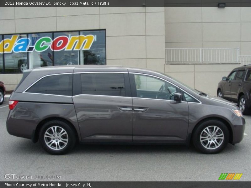 Smoky Topaz Metallic / Truffle 2012 Honda Odyssey EX
