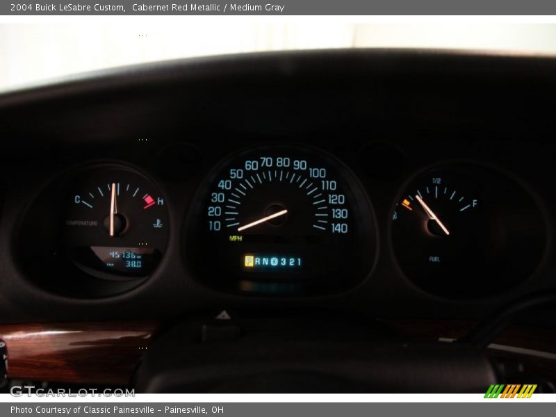 Cabernet Red Metallic / Medium Gray 2004 Buick LeSabre Custom