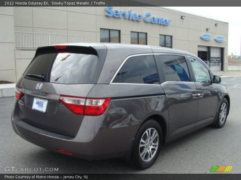 Smoky Topaz Metallic / Truffle 2012 Honda Odyssey EX