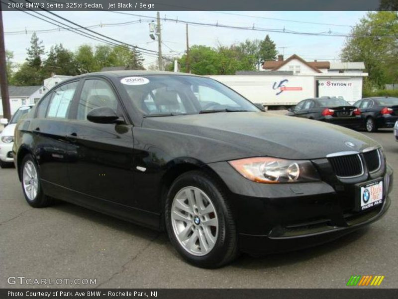 Jet Black / Beige 2006 BMW 3 Series 325xi Sedan