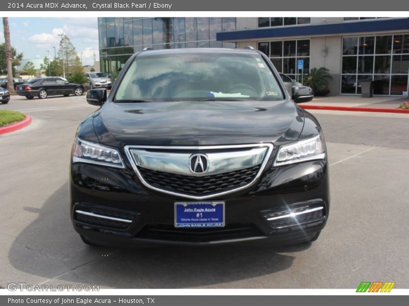 Crystal Black Pearl / Ebony 2014 Acura MDX Advance