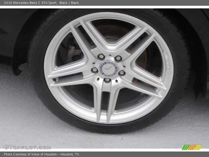 Black / Black 2010 Mercedes-Benz C 350 Sport