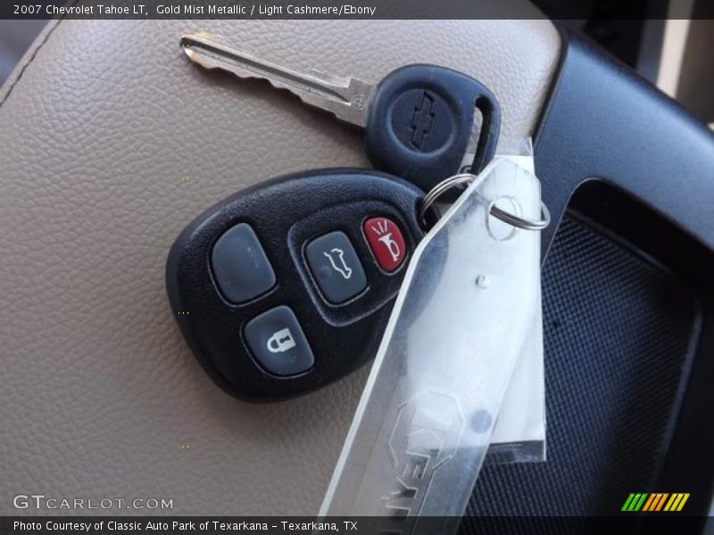 Gold Mist Metallic / Light Cashmere/Ebony 2007 Chevrolet Tahoe LT