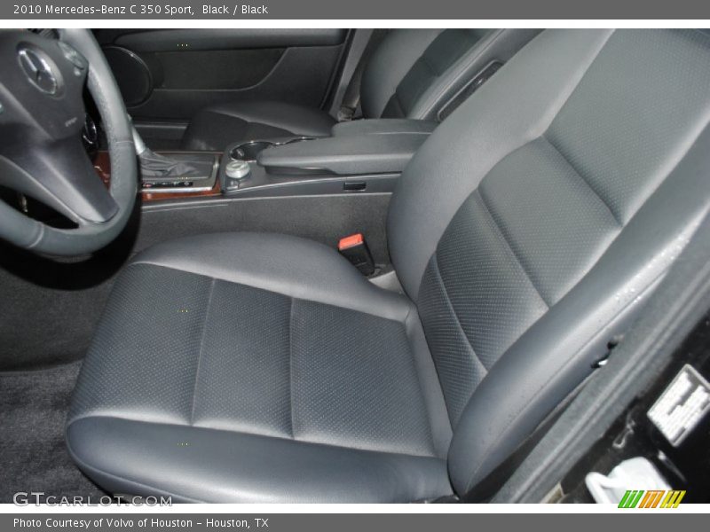 Black / Black 2010 Mercedes-Benz C 350 Sport
