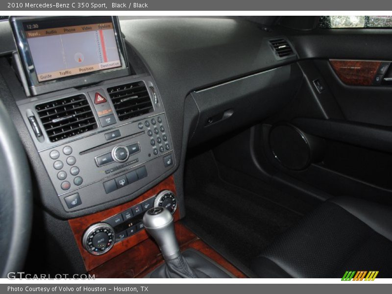 Black / Black 2010 Mercedes-Benz C 350 Sport