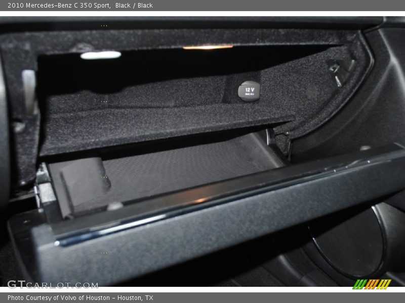 Black / Black 2010 Mercedes-Benz C 350 Sport