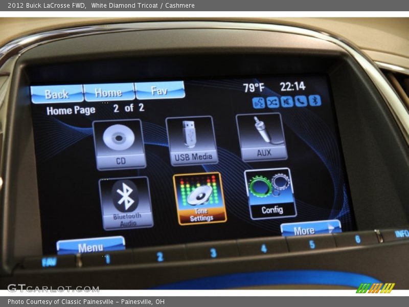 White Diamond Tricoat / Cashmere 2012 Buick LaCrosse FWD