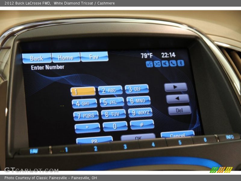 White Diamond Tricoat / Cashmere 2012 Buick LaCrosse FWD