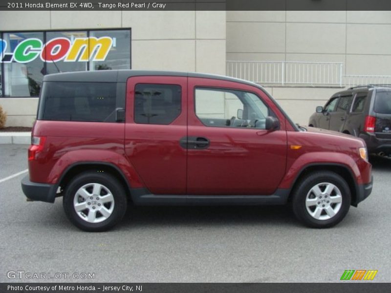 Tango Red Pearl / Gray 2011 Honda Element EX 4WD