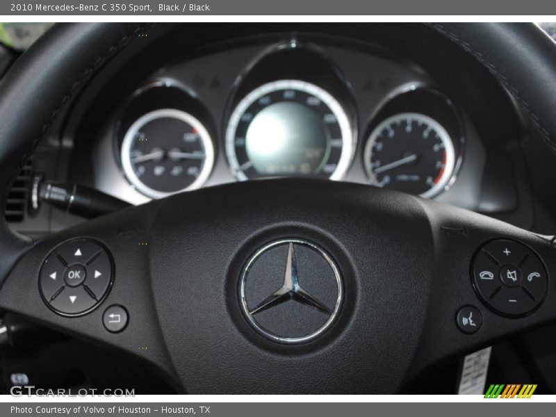 Black / Black 2010 Mercedes-Benz C 350 Sport