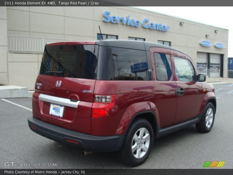 Tango Red Pearl / Gray 2011 Honda Element EX 4WD