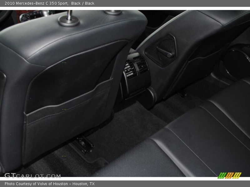 Black / Black 2010 Mercedes-Benz C 350 Sport