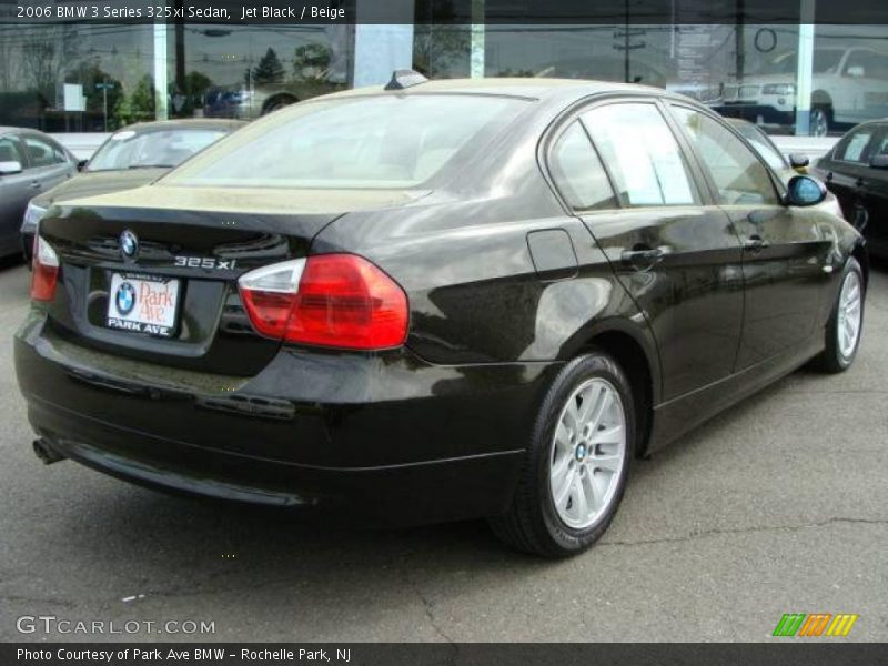 Jet Black / Beige 2006 BMW 3 Series 325xi Sedan