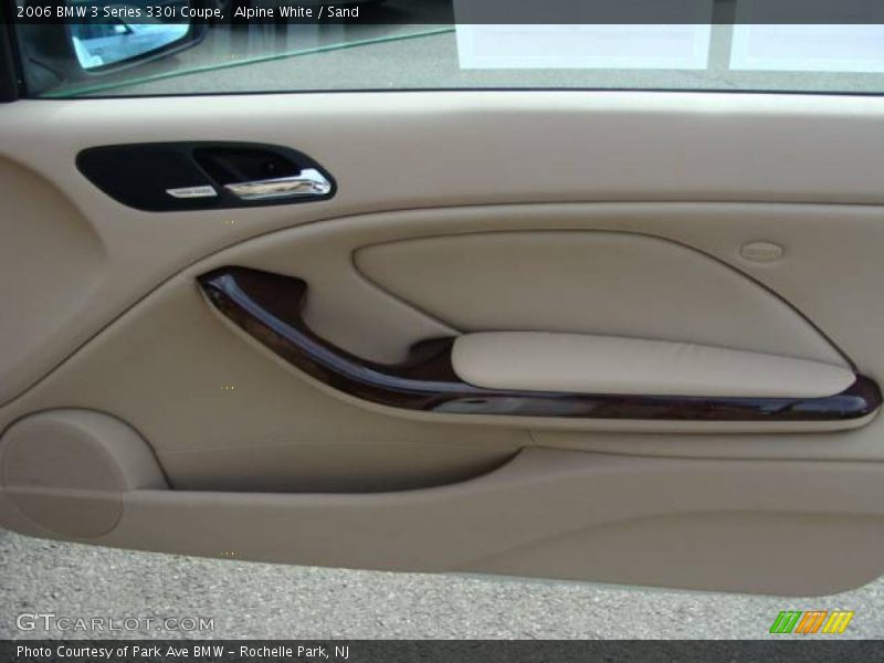 Alpine White / Sand 2006 BMW 3 Series 330i Coupe