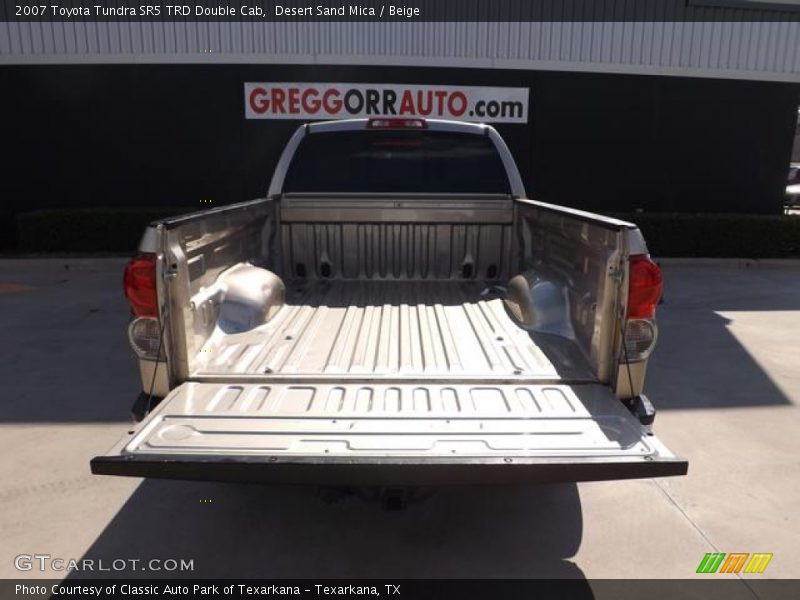 Desert Sand Mica / Beige 2007 Toyota Tundra SR5 TRD Double Cab