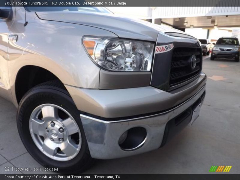 Desert Sand Mica / Beige 2007 Toyota Tundra SR5 TRD Double Cab