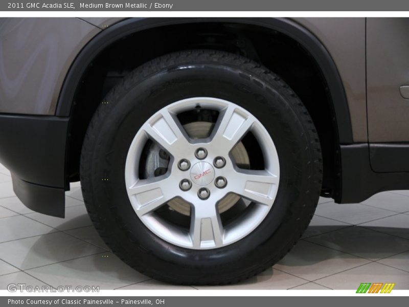 Medium Brown Metallic / Ebony 2011 GMC Acadia SLE