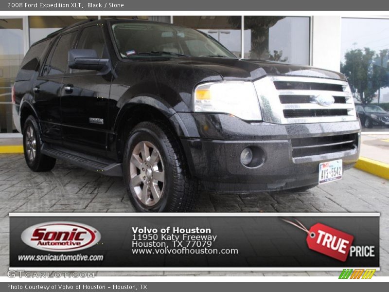 Black / Stone 2008 Ford Expedition XLT