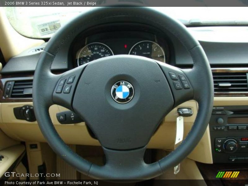 Jet Black / Beige 2006 BMW 3 Series 325xi Sedan