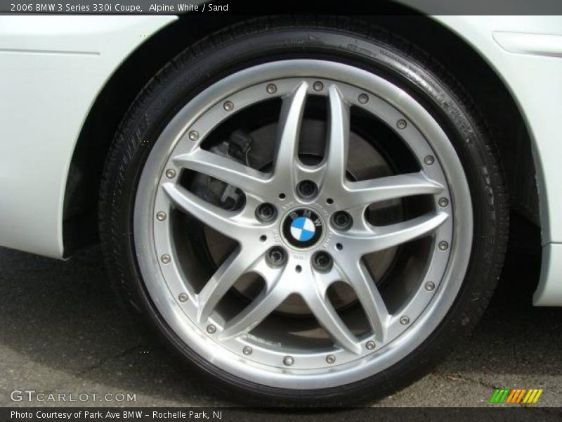 Alpine White / Sand 2006 BMW 3 Series 330i Coupe
