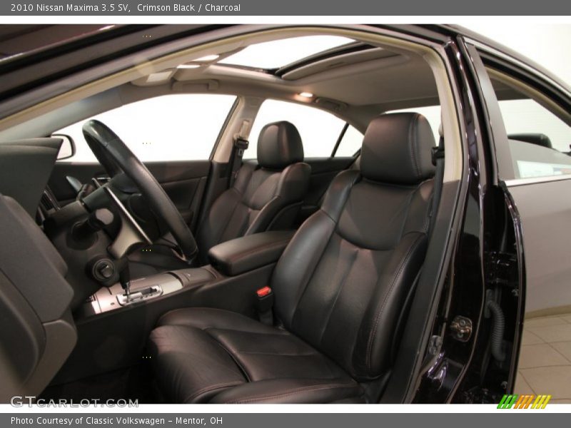 Crimson Black / Charcoal 2010 Nissan Maxima 3.5 SV