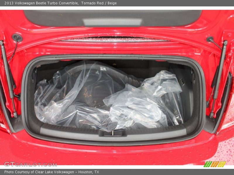 Tornado Red / Beige 2013 Volkswagen Beetle Turbo Convertible