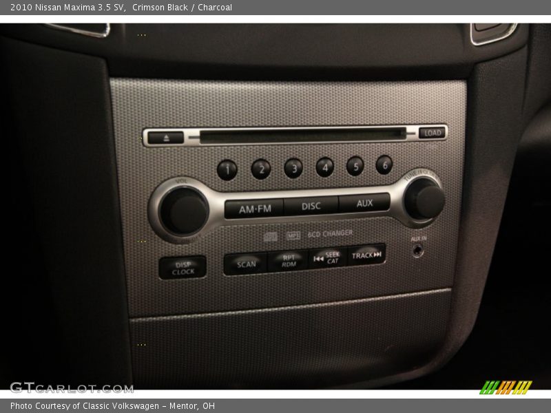 Crimson Black / Charcoal 2010 Nissan Maxima 3.5 SV