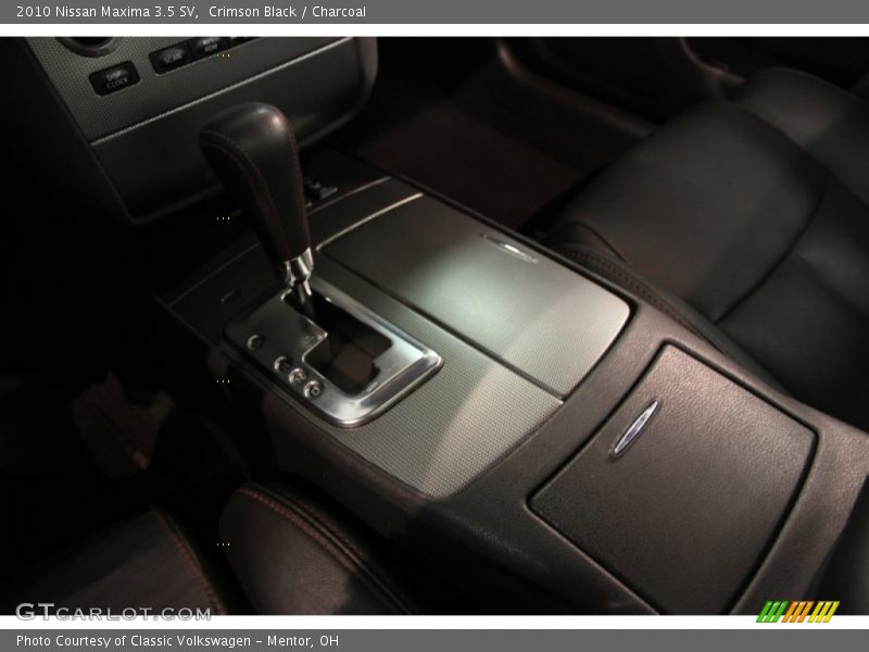 Crimson Black / Charcoal 2010 Nissan Maxima 3.5 SV