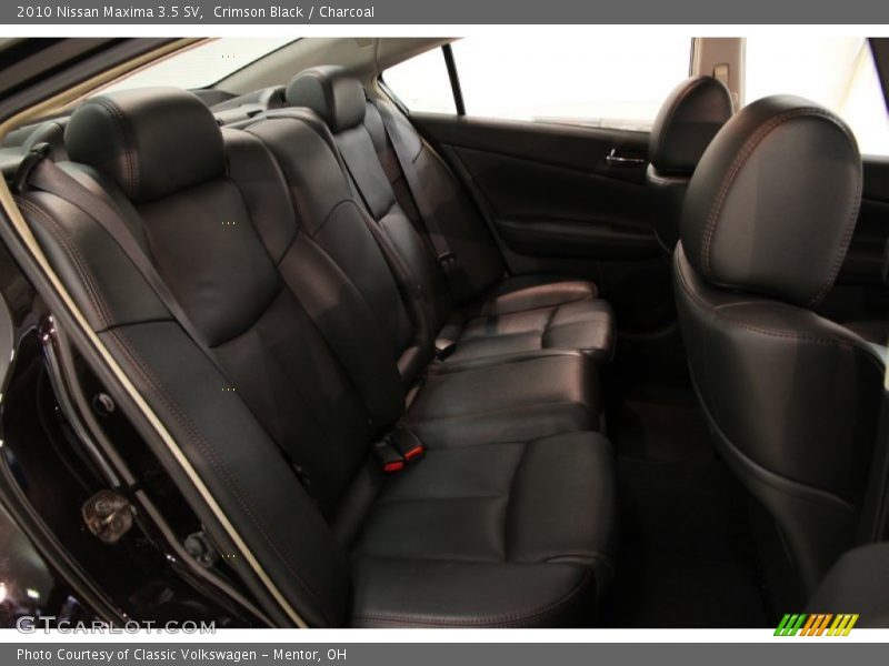 Crimson Black / Charcoal 2010 Nissan Maxima 3.5 SV