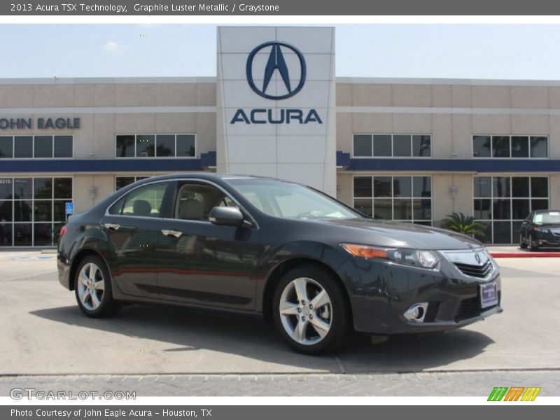 Graphite Luster Metallic / Graystone 2013 Acura TSX Technology