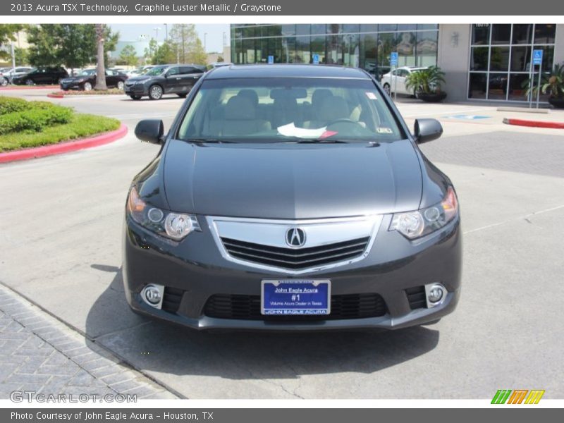 Graphite Luster Metallic / Graystone 2013 Acura TSX Technology