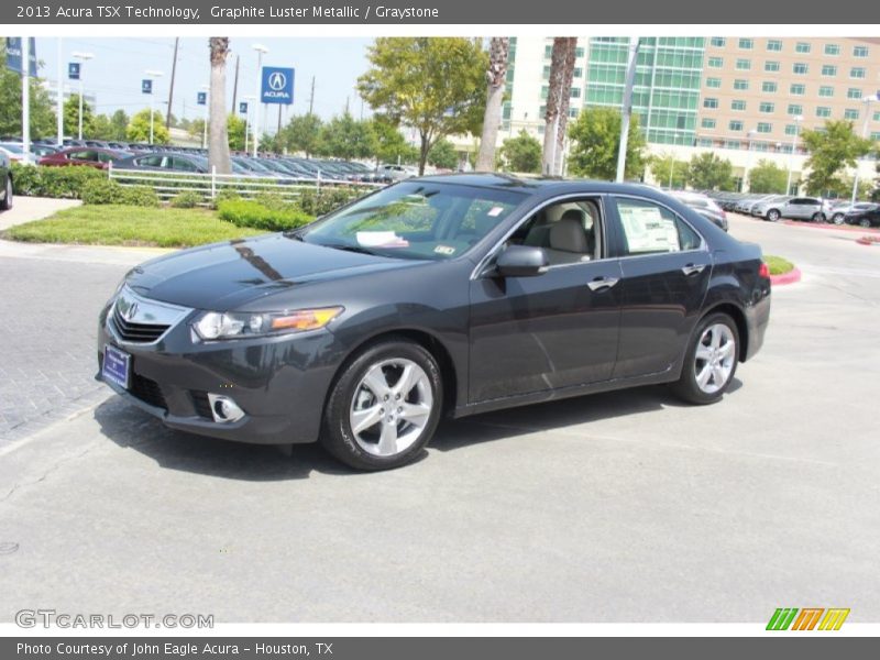 Graphite Luster Metallic / Graystone 2013 Acura TSX Technology