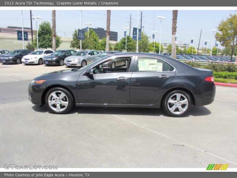Graphite Luster Metallic / Graystone 2013 Acura TSX Technology