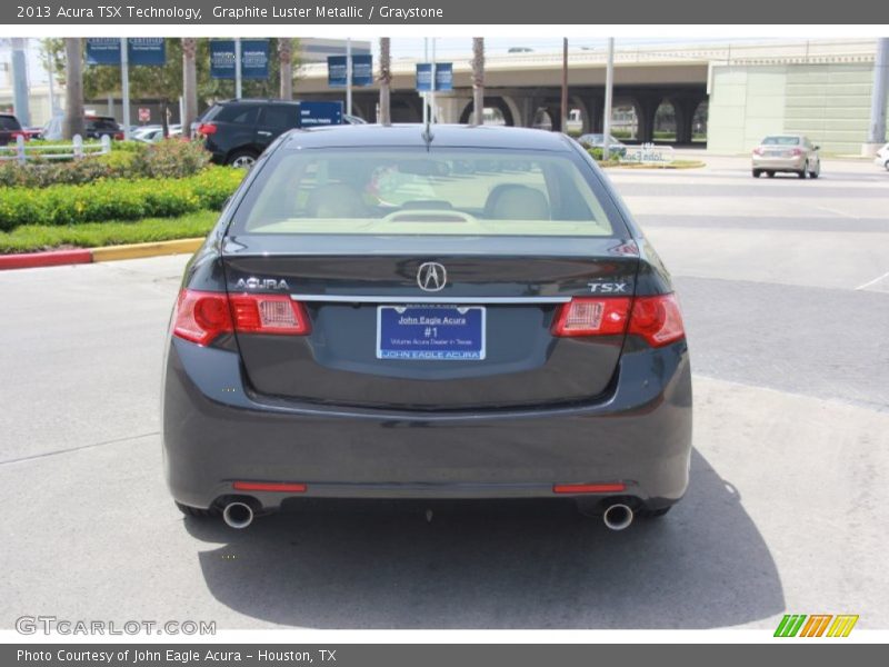 Graphite Luster Metallic / Graystone 2013 Acura TSX Technology