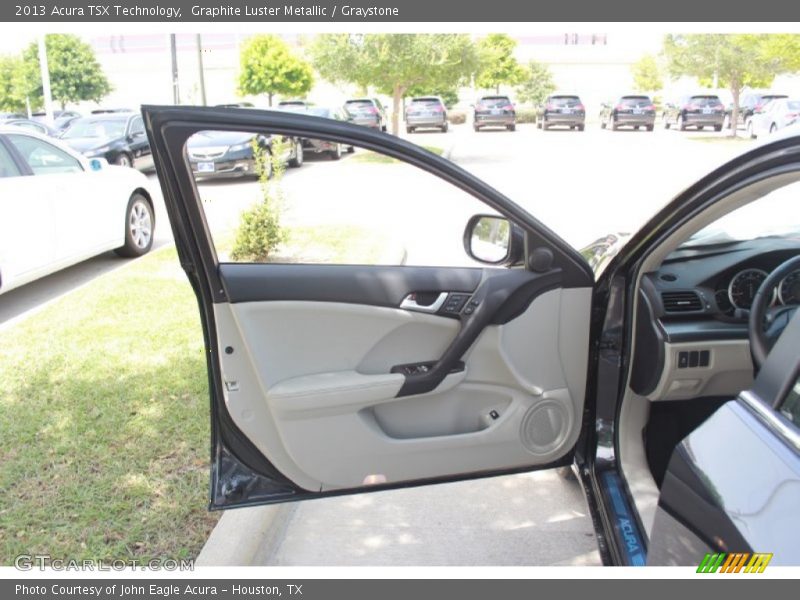 Graphite Luster Metallic / Graystone 2013 Acura TSX Technology