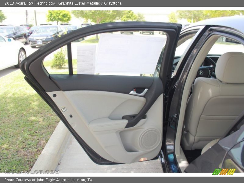 Graphite Luster Metallic / Graystone 2013 Acura TSX Technology