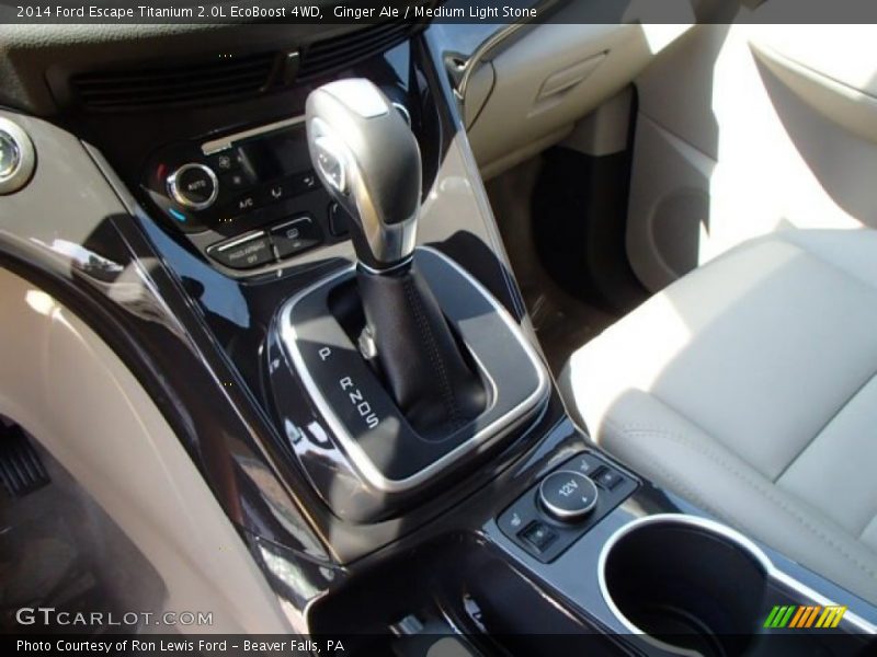 Ginger Ale / Medium Light Stone 2014 Ford Escape Titanium 2.0L EcoBoost 4WD