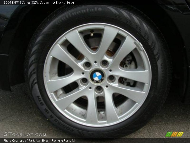 Jet Black / Beige 2006 BMW 3 Series 325xi Sedan