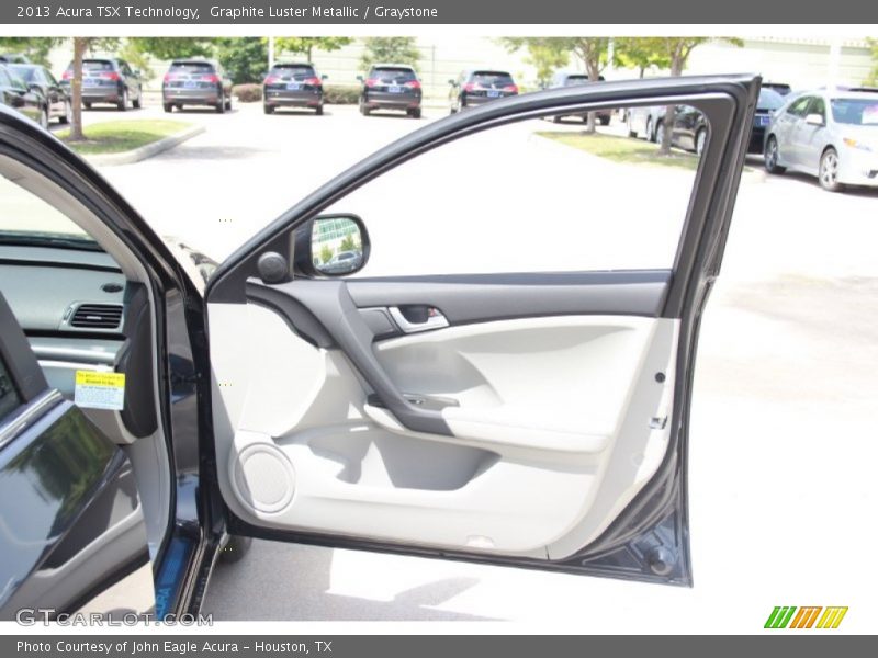 Graphite Luster Metallic / Graystone 2013 Acura TSX Technology