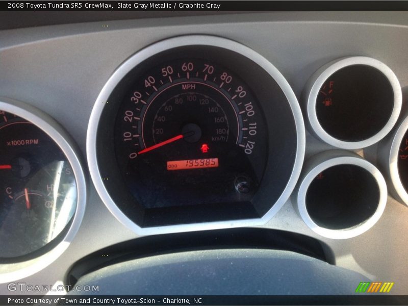 Slate Gray Metallic / Graphite Gray 2008 Toyota Tundra SR5 CrewMax
