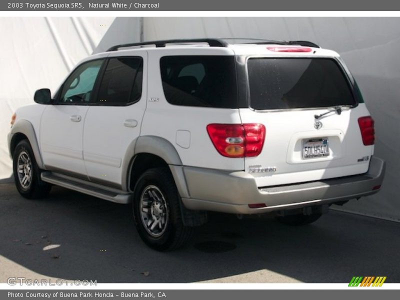 Natural White / Charcoal 2003 Toyota Sequoia SR5