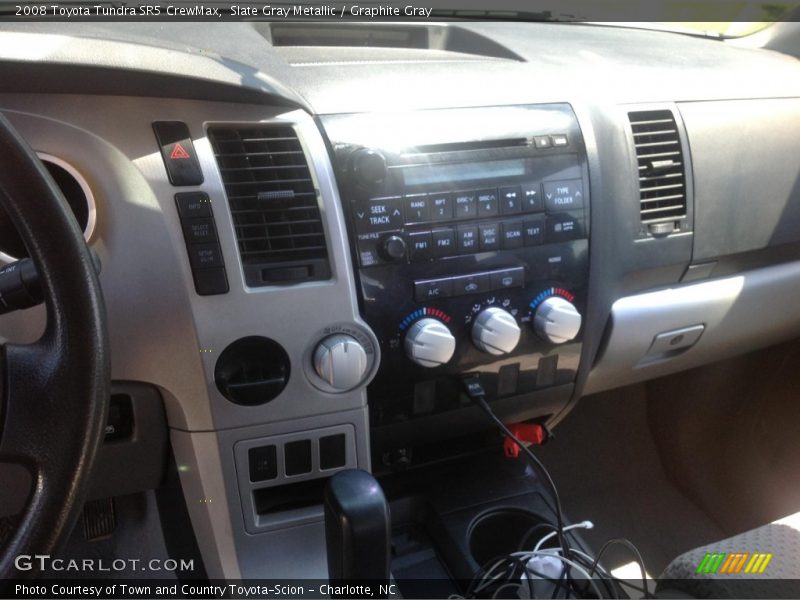Slate Gray Metallic / Graphite Gray 2008 Toyota Tundra SR5 CrewMax