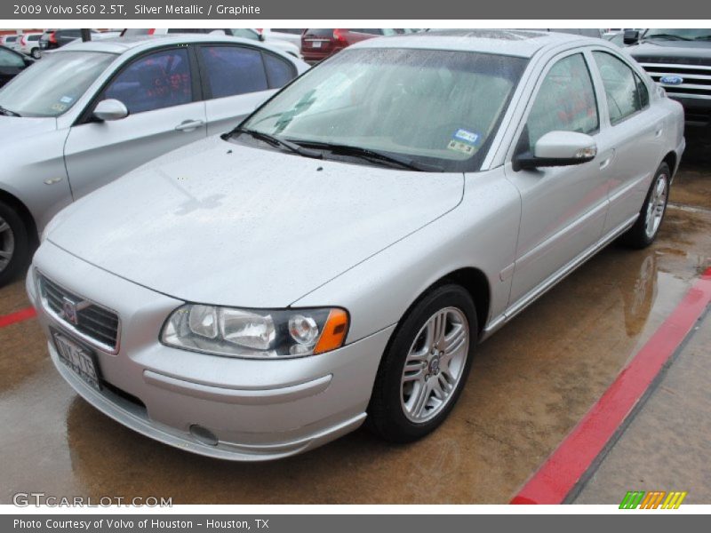 Silver Metallic / Graphite 2009 Volvo S60 2.5T