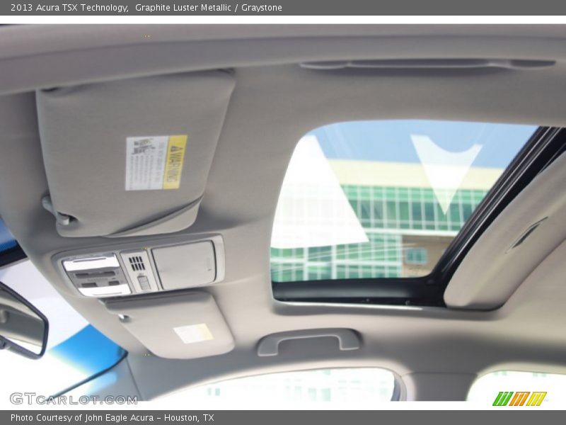 Graphite Luster Metallic / Graystone 2013 Acura TSX Technology