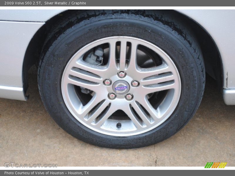 Silver Metallic / Graphite 2009 Volvo S60 2.5T