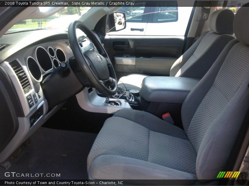 Slate Gray Metallic / Graphite Gray 2008 Toyota Tundra SR5 CrewMax
