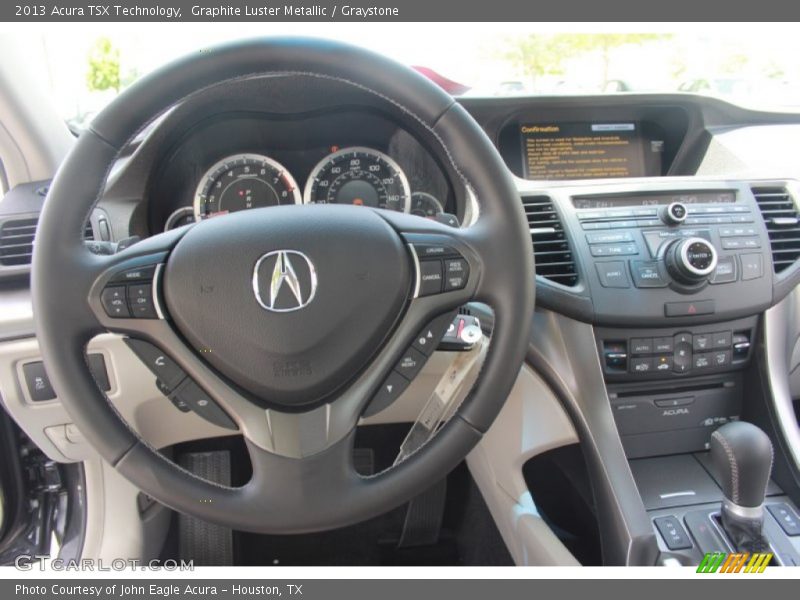 Graphite Luster Metallic / Graystone 2013 Acura TSX Technology